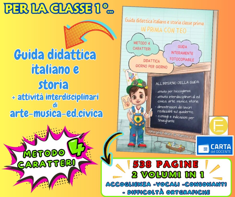 GUIDA didattica di ITALIANO E STORIA: " IN PRIMA CON TEO"