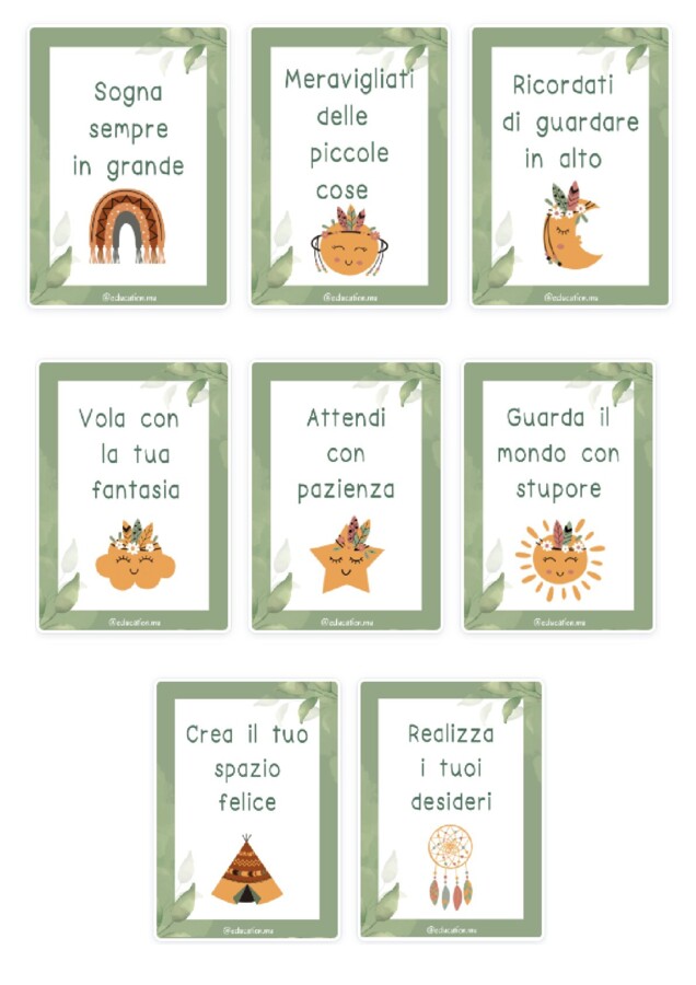 Poster Motivazionali