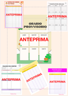 Kit Accoglienza & Organizzazione Scuola Primaria – attività icebreaking e registro docente completo (PDF stampabile)