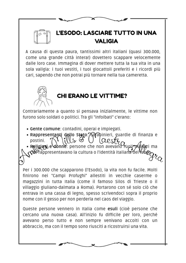 Le foibe e il giorno del ricordo