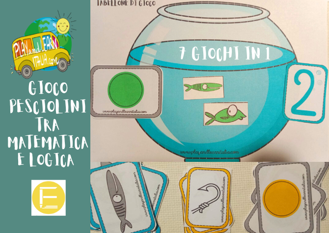 GIOCO "PESCIOLINI TRA MATEMATICA E LOGICA": 7 in 1