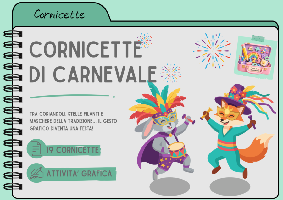 CORNICETTE DI CARNEVALE di Vita da Mammestra