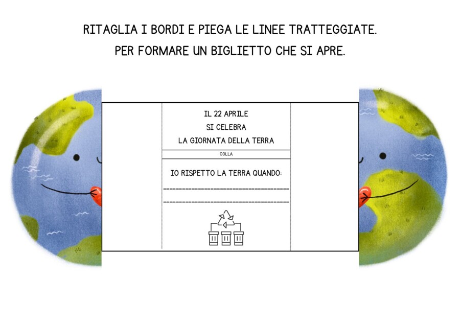Giornata mondiale della Terra - lavoretto creativo