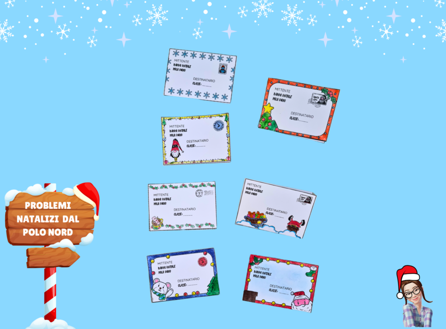 PROBLEMI NATALIZI A FORMA DI LETTERA ❄️🎅
