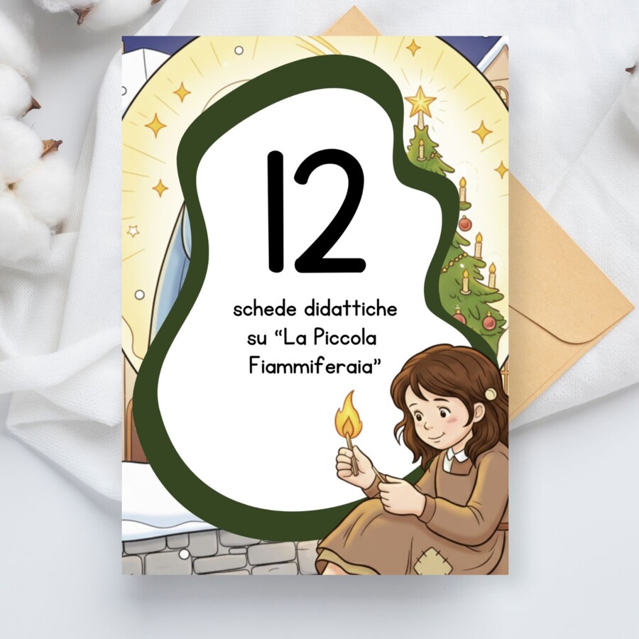La piccola fiammiferaia - schede didattiche e lapbook