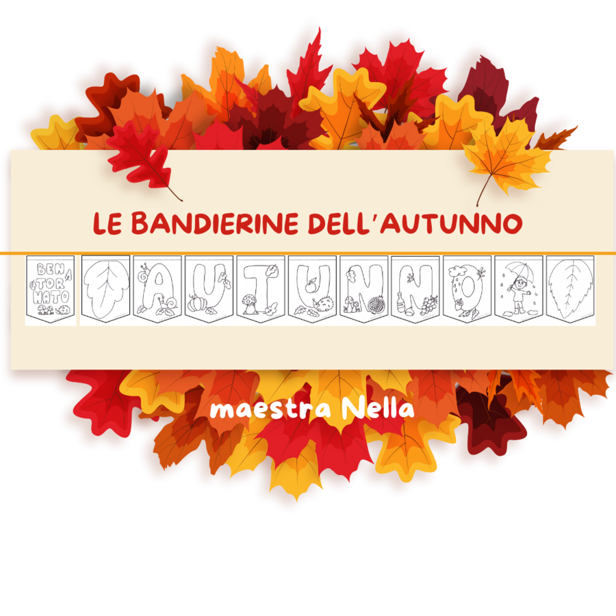 bandierine dell' autunno