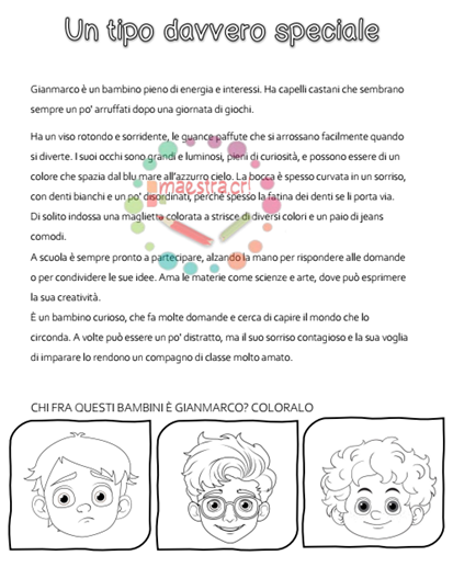 Analisi testuale - Un tipo davvero speciale