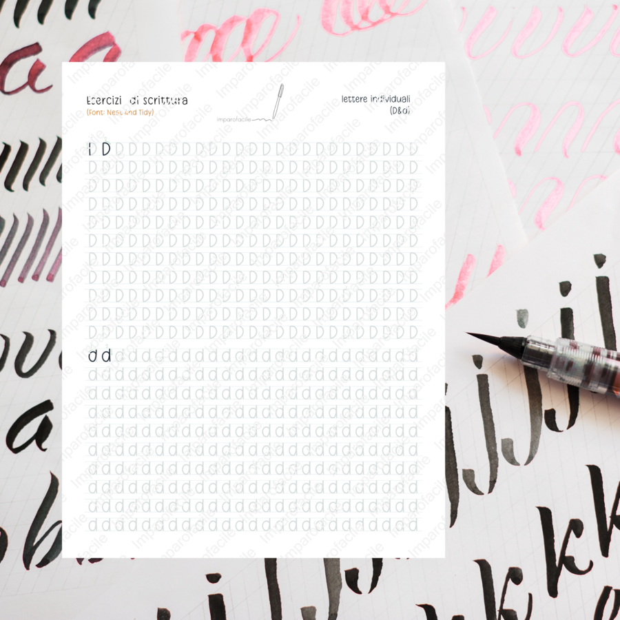 Quaderno di Calligrafia – Esercizi per migliorare la scrittura a mano
