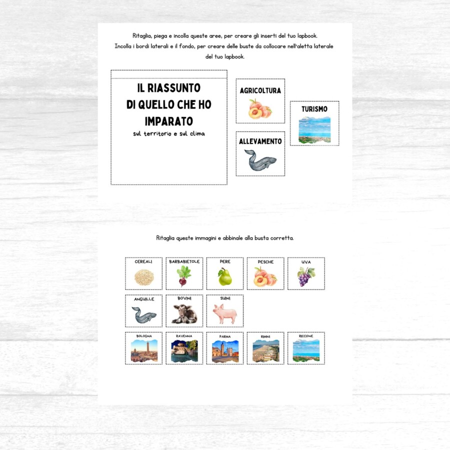 Lapbook Emilia Romagna