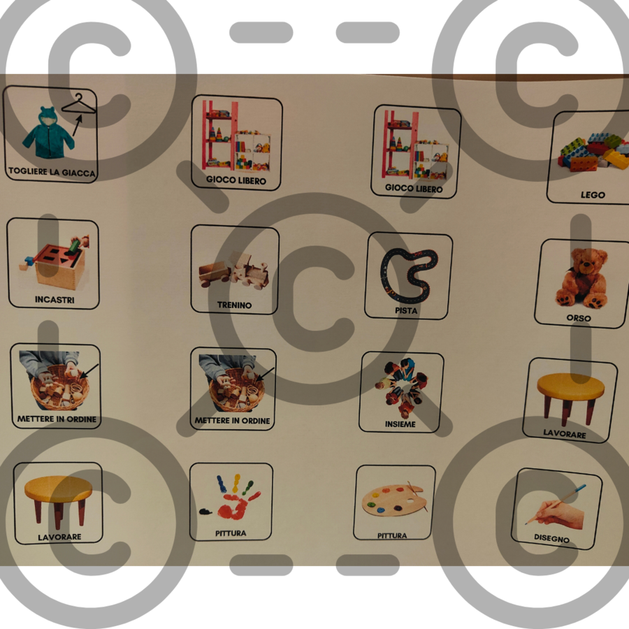 AGENDA VISIVA SCUOLA D'INFANZIA