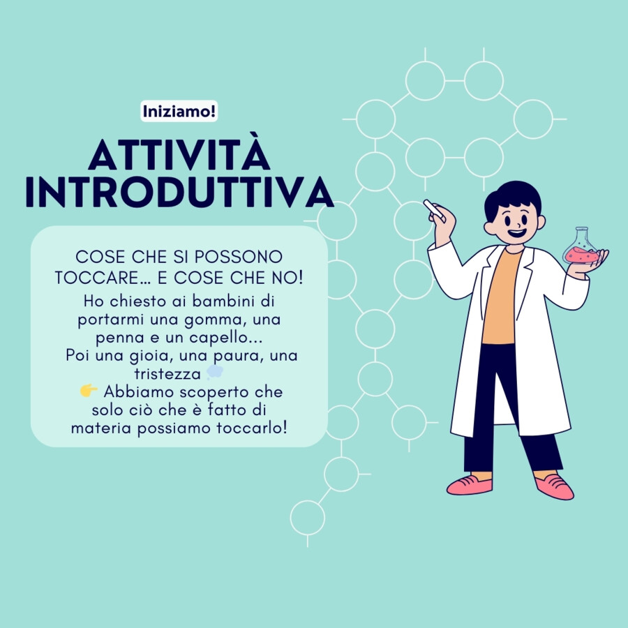 Scopriamo la materia - Lezione di Scienze