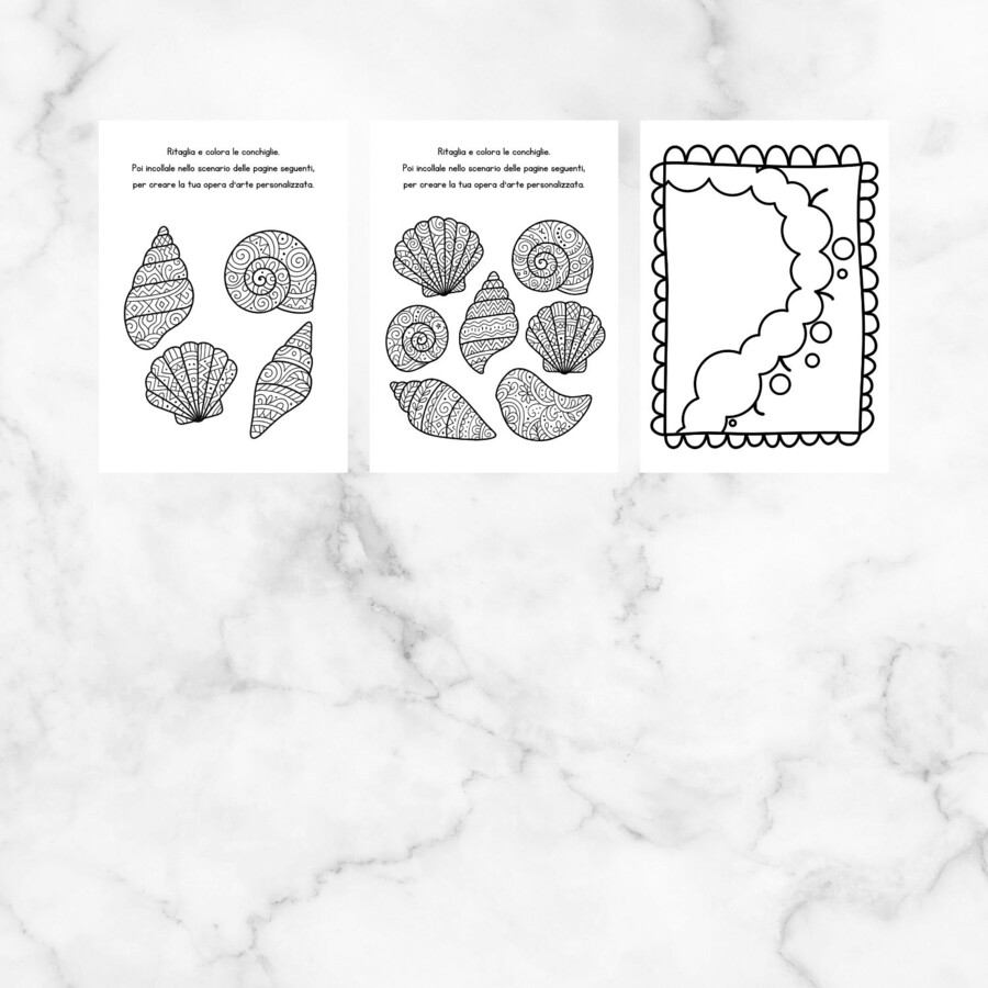 Lavoretto per bambini - Zentangle Art Scuola Primaria e Scuola dell'Infanzia