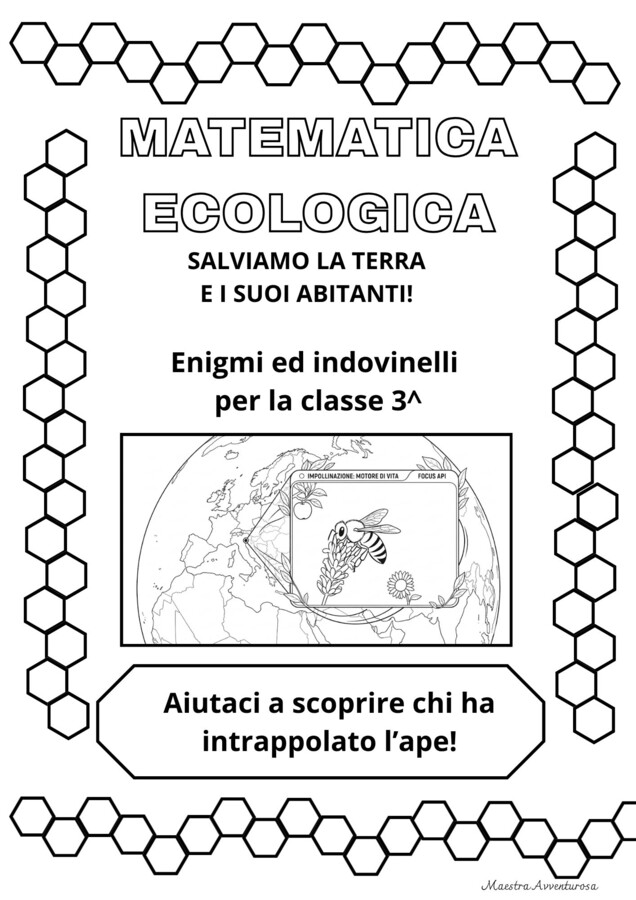 GIORNATA DELLA TERRA INDOVINELLI MATEMATICI CLASSE TERZA