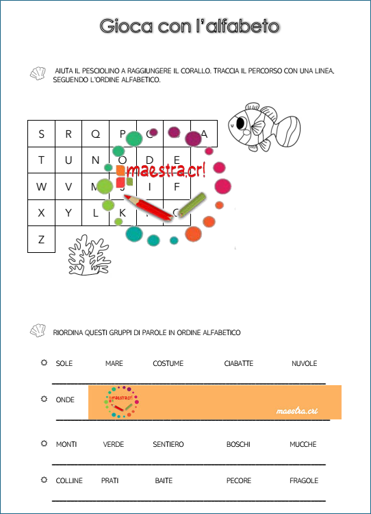 Esercitazioni per le vacanze_Fonologia