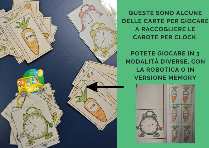 IL CONIGLIETTO CLOCK: OROLOGIO - GIOCHI E ROBOTICA