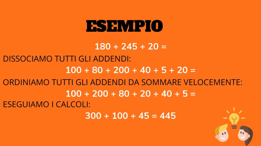 le proprietà delle 4 operazioni