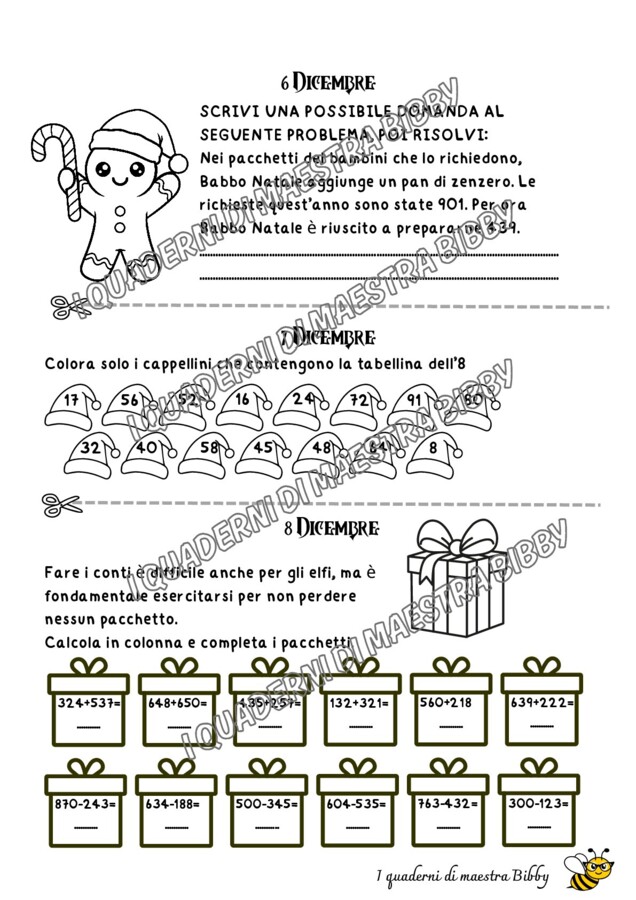 Calendario dell'Avvento matematico 3