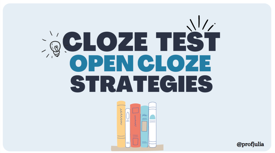cloze test - open cloze