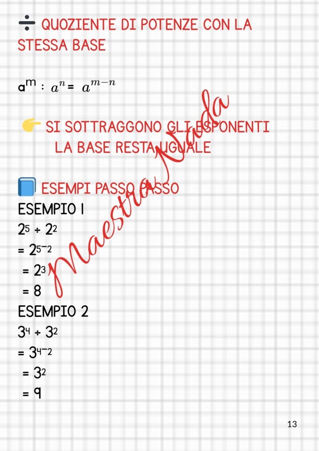 Kit completo sulle potenze. Spiegazioni + esercizi + verifiche pronte all’uso.