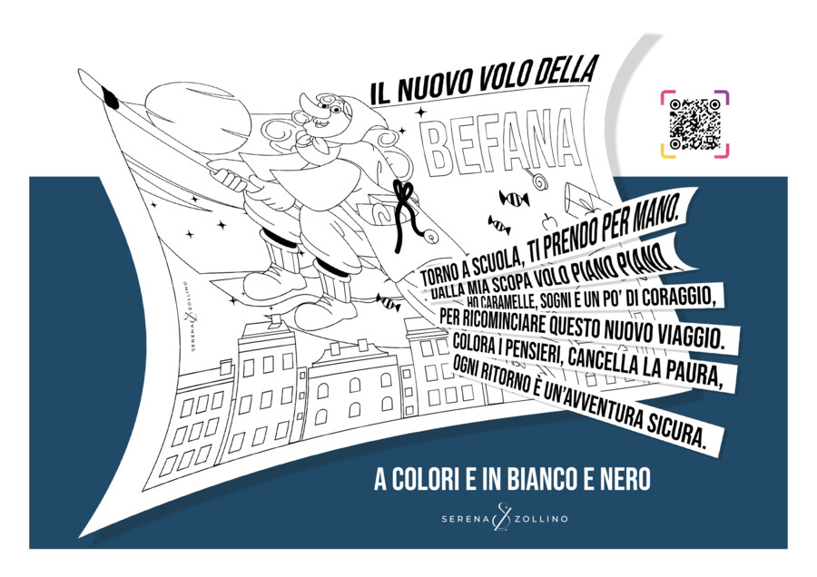 Il nuovo volo della Befana
