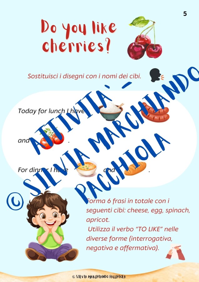 Summer holidays - activity book - classe 3^