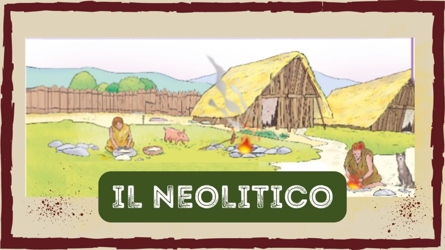 IL NEOLITICO: videolezione di storia con mappa riassuntiva - classe terza - scuola primaria