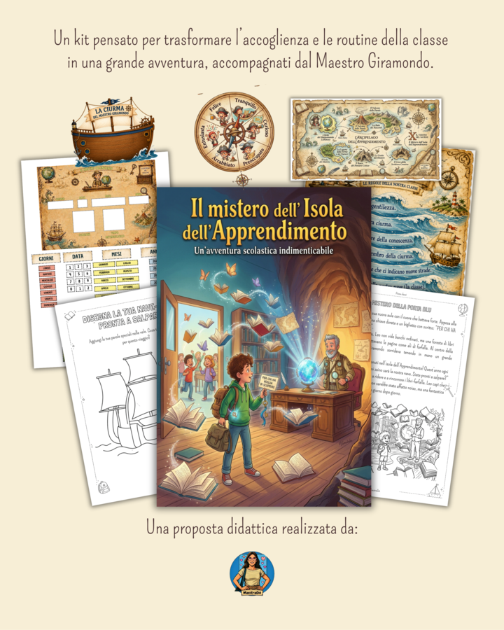 Il mistero dell'Isola dell'apprendimento - attività per il back to school