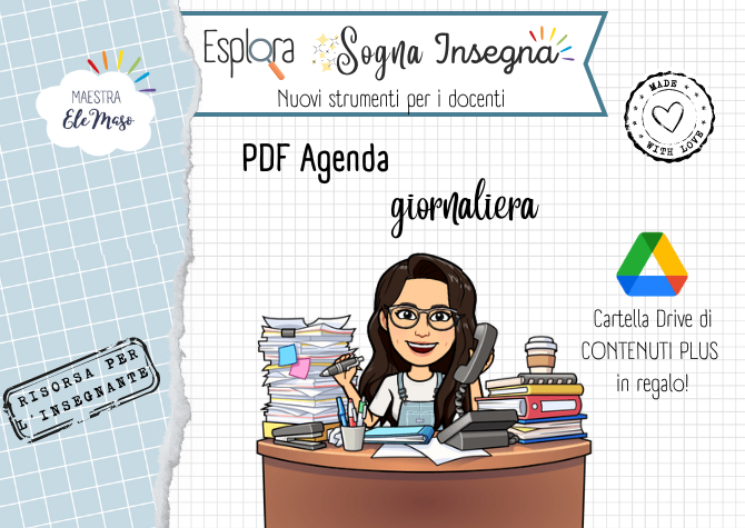 Agenda docente GIORNALIERA A.S. 2024/'25
