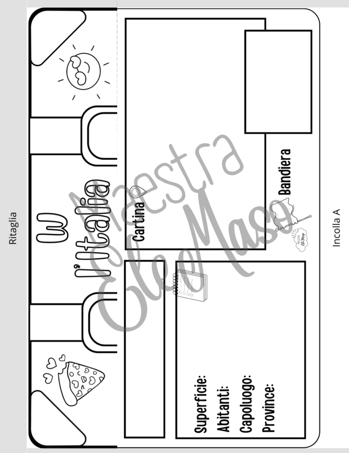 Lapbook: Viaggio tra le regioni