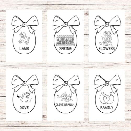 Le parole di Pasqua in inglese - Libretto da comporre