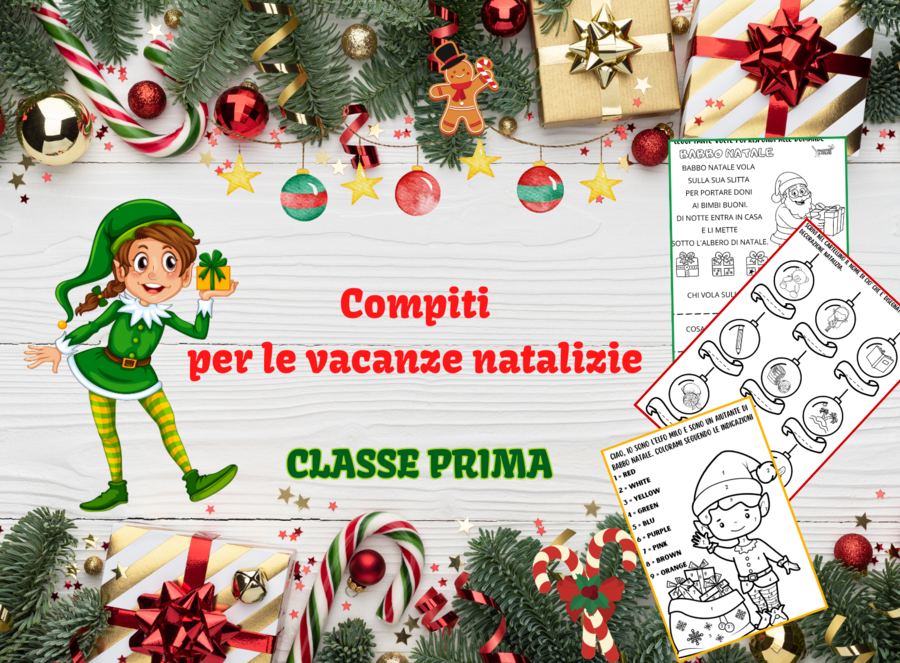 COMPITI per le VACANZE di NATALE