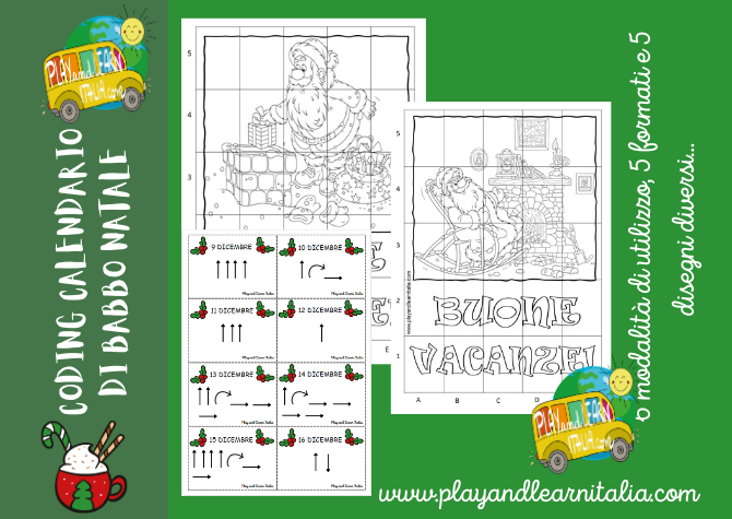 CODING-CALENDARIO PER ASPETTARE BABBO NATALE
