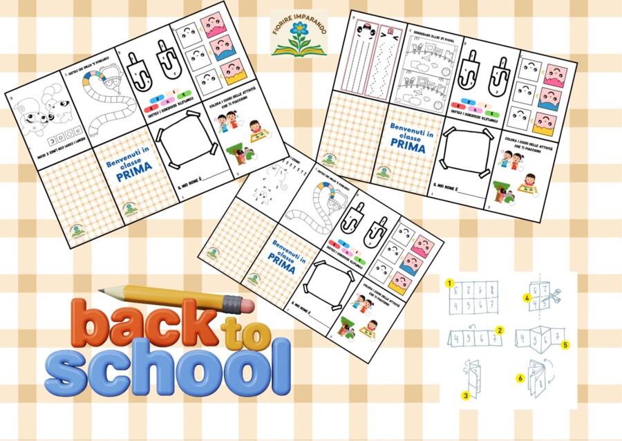 Minibook di Accoglienza – Benvenuti in Classe Prima!