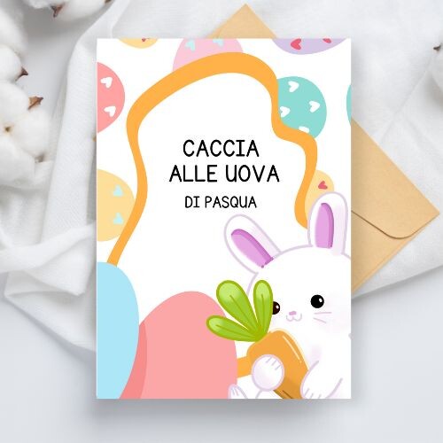 Caccia alle uova di Pasqua da stampare