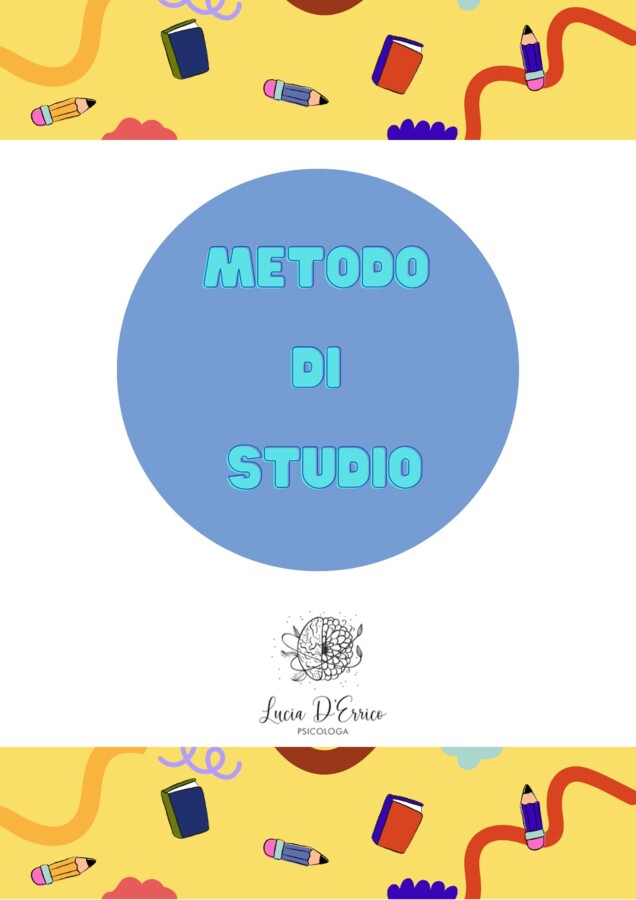 METODO DI STUDIO