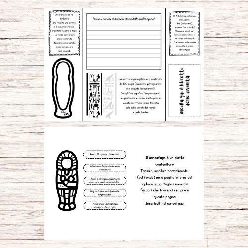 Lapbook degli Egizi