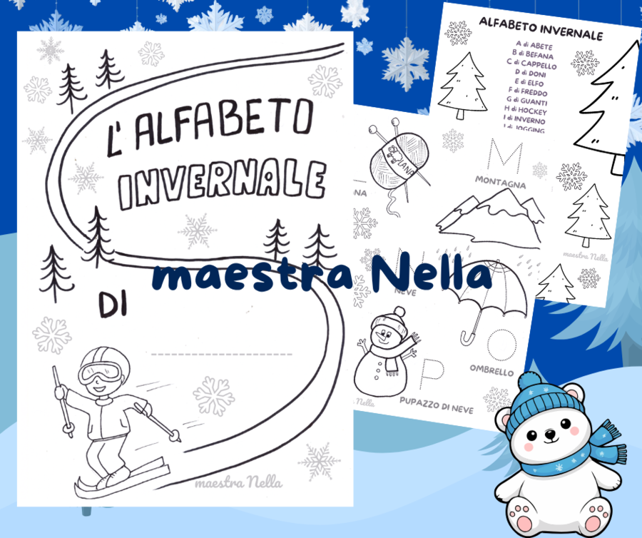 alfabeto invernale