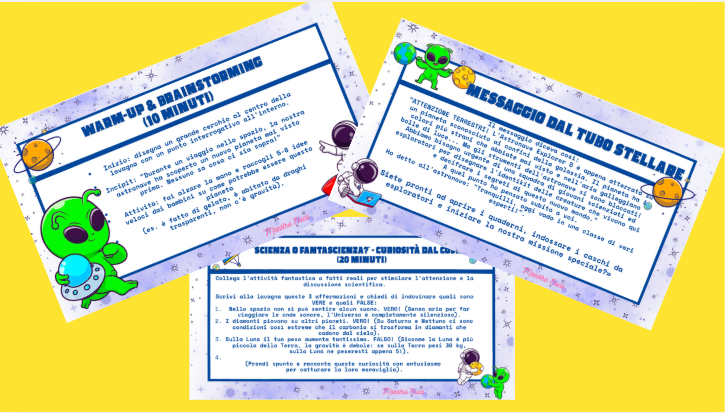 Kit di sopravvivenza per supplenti: unità didattica multidisciplinare "Il Mistero del Pianeta Sconosciuto" (2 ore)