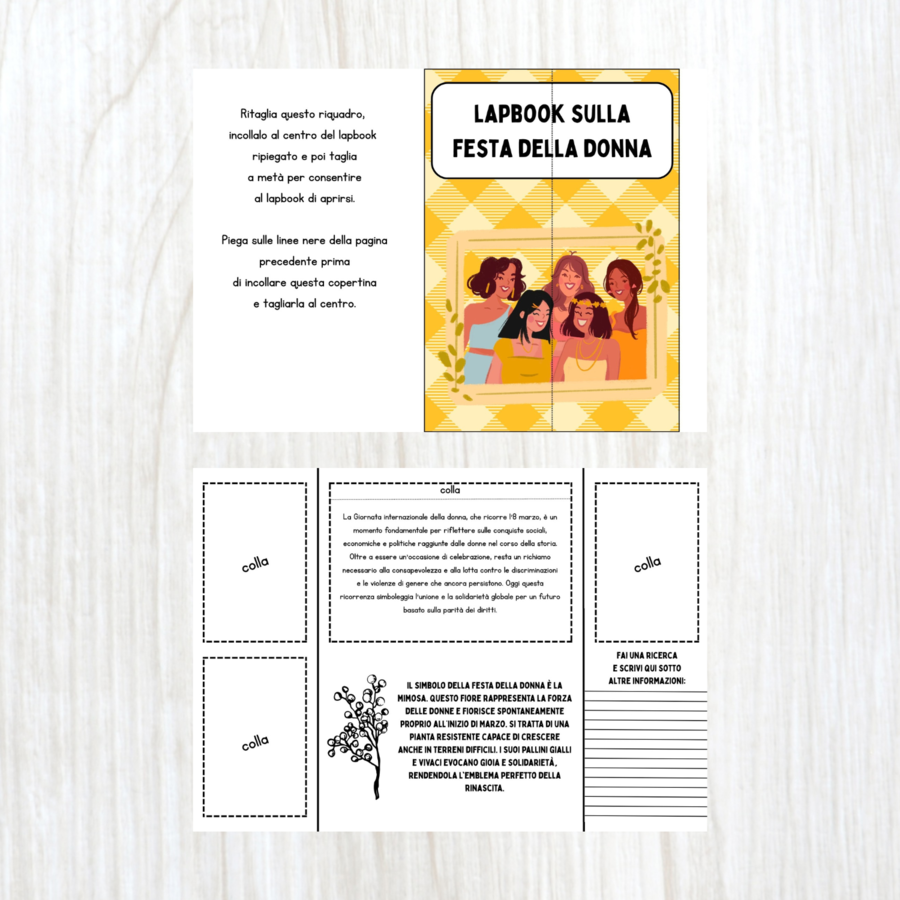 Lapbook per la Festa della Donna