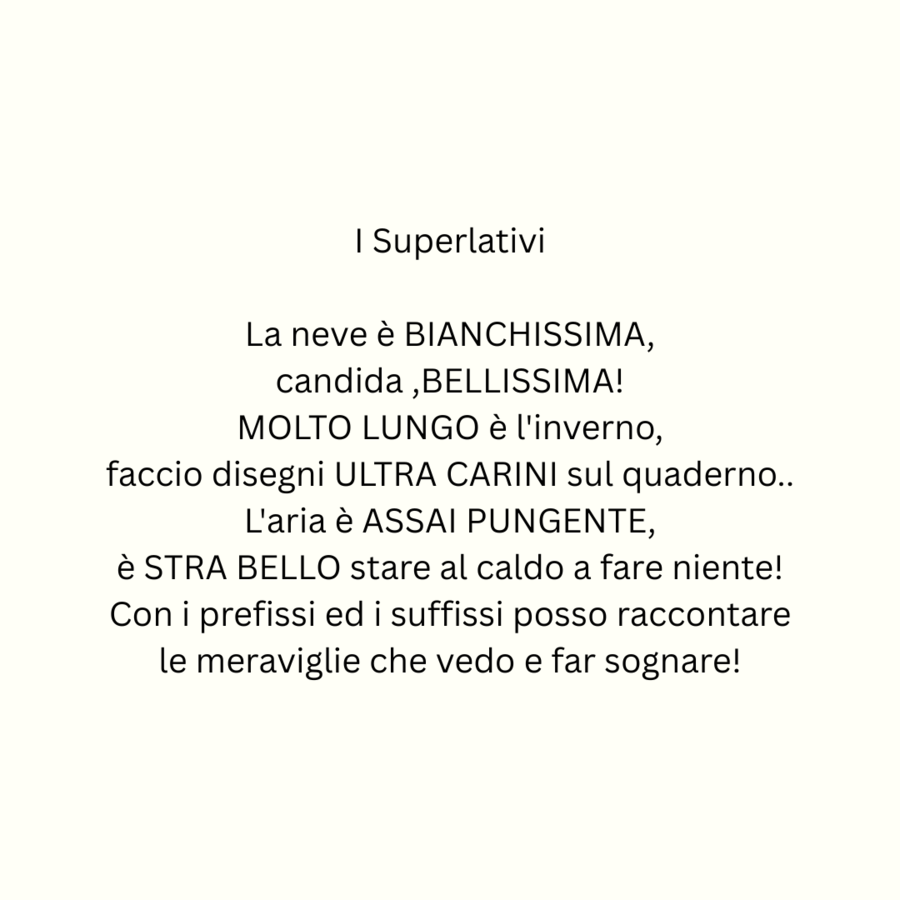I Superlativi