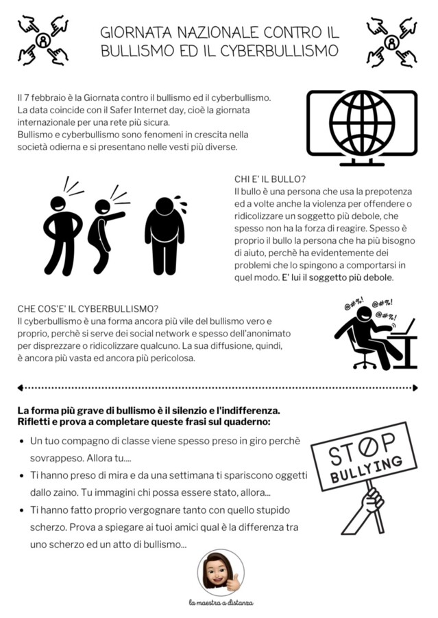 Bullismo e Cyberbullismo