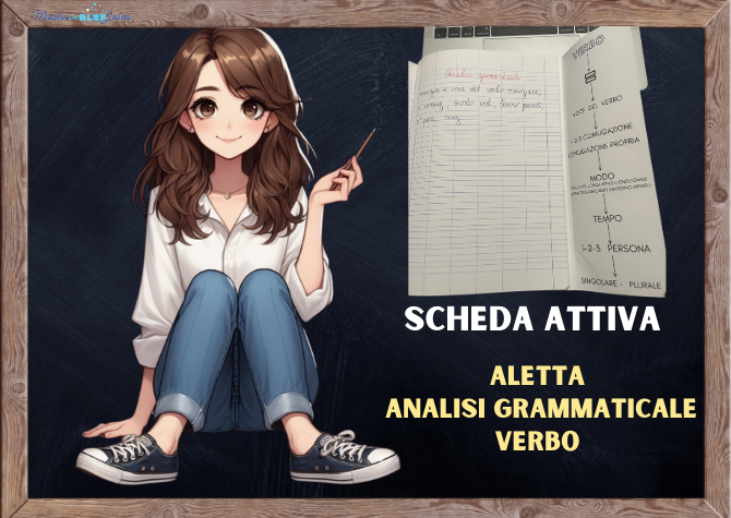 Scheda attiva - ALETTA GRAMMATICALE VERBO