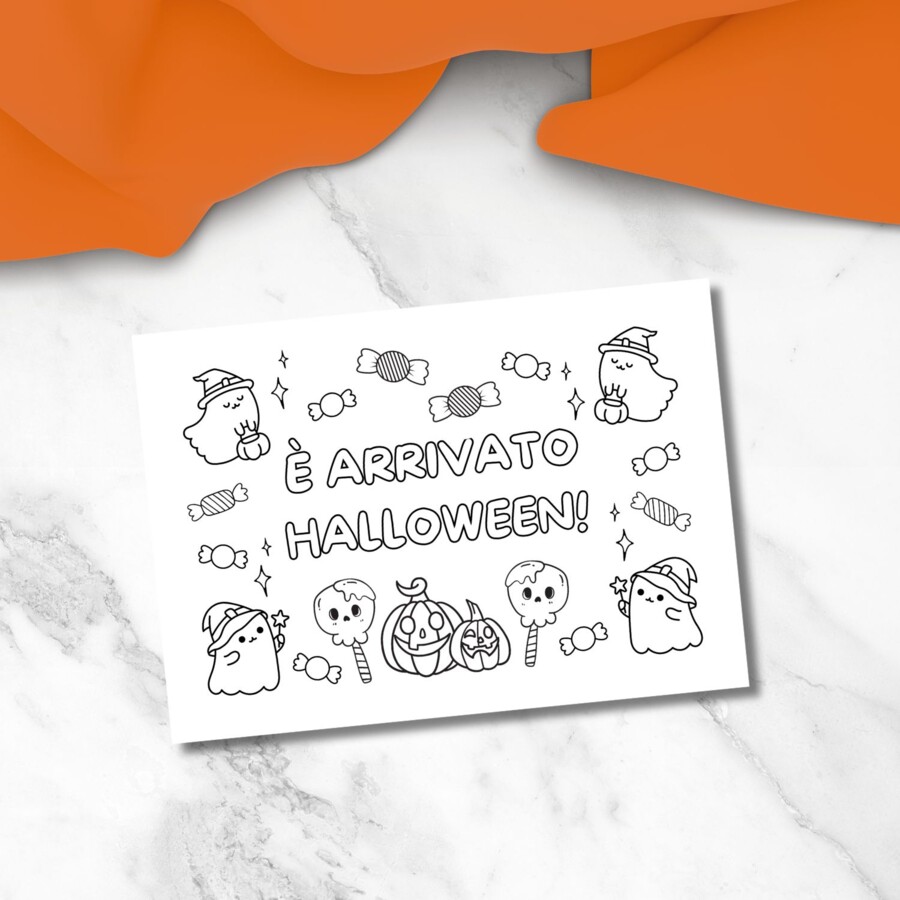 Poster collaborativo Halloween