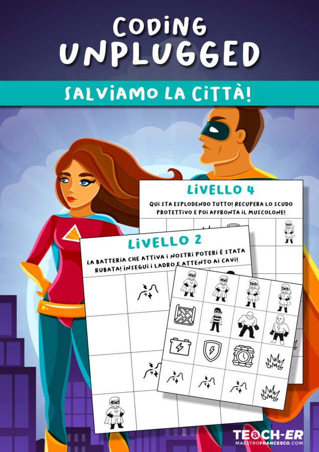Coding Unplugged - Salviamo la città!