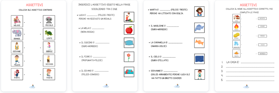 AGGETTIVI QUALIFICATIVI