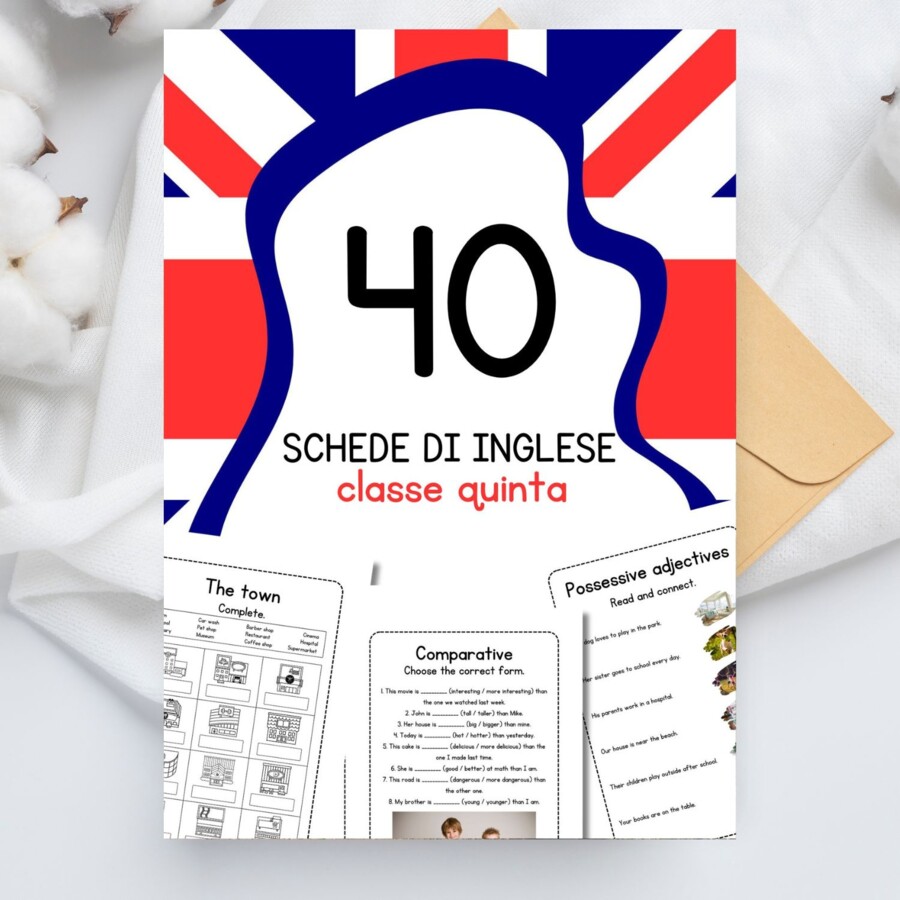 Schede didattiche inglese quinta elementare