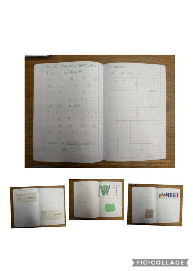 Quaderno completo matematica classe prima