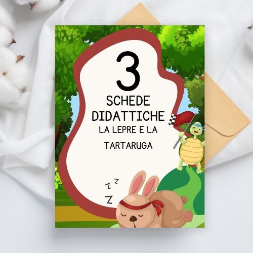 Schede didattiche La lepre e la tartaruga - Esopo