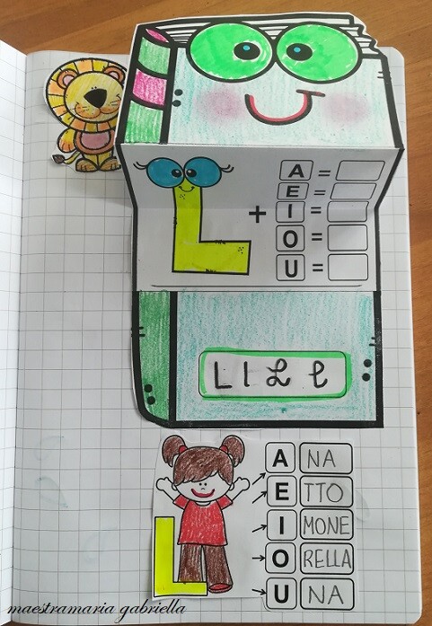 Lettera L di Libro