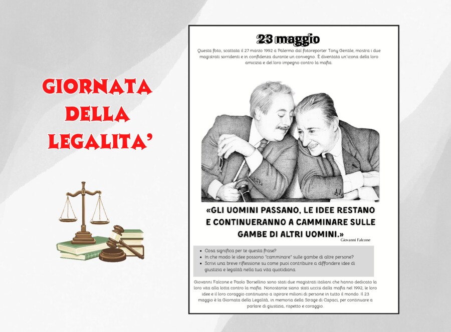 GIORNATA DELLA LEGALITA'